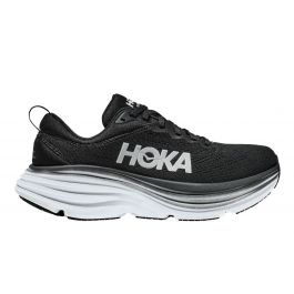 HOKA BONDI 8 - WIDE (Black/White)